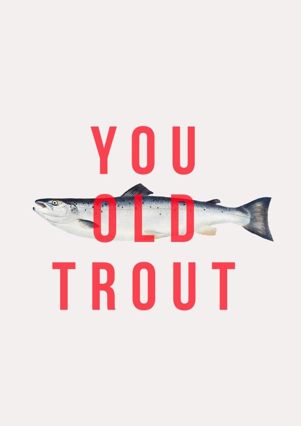 a punny card for an older milestone created by The 13 Prints