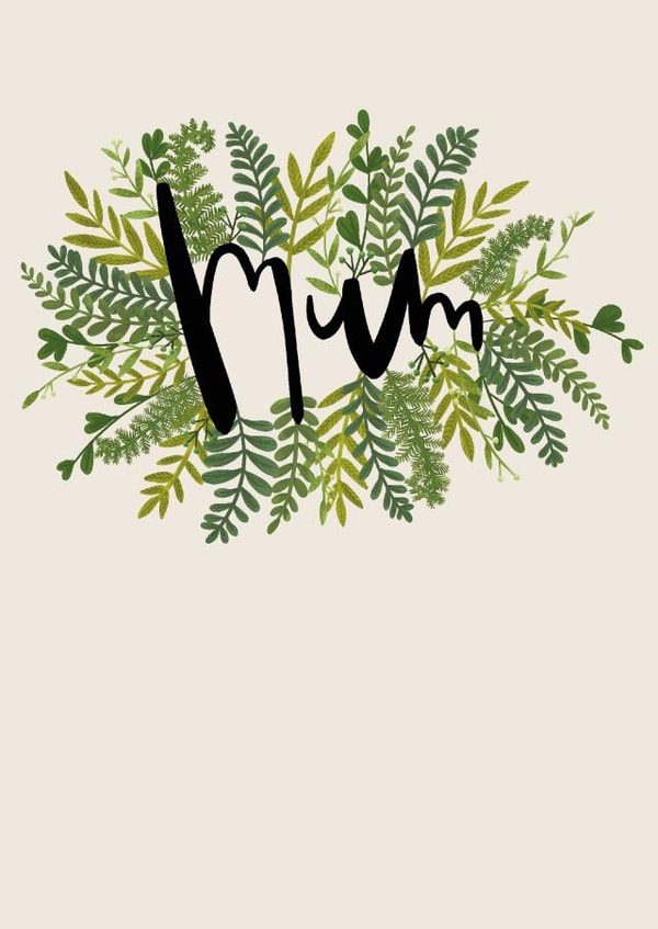 Mum Foliage Burst created by Hen Overton Designs