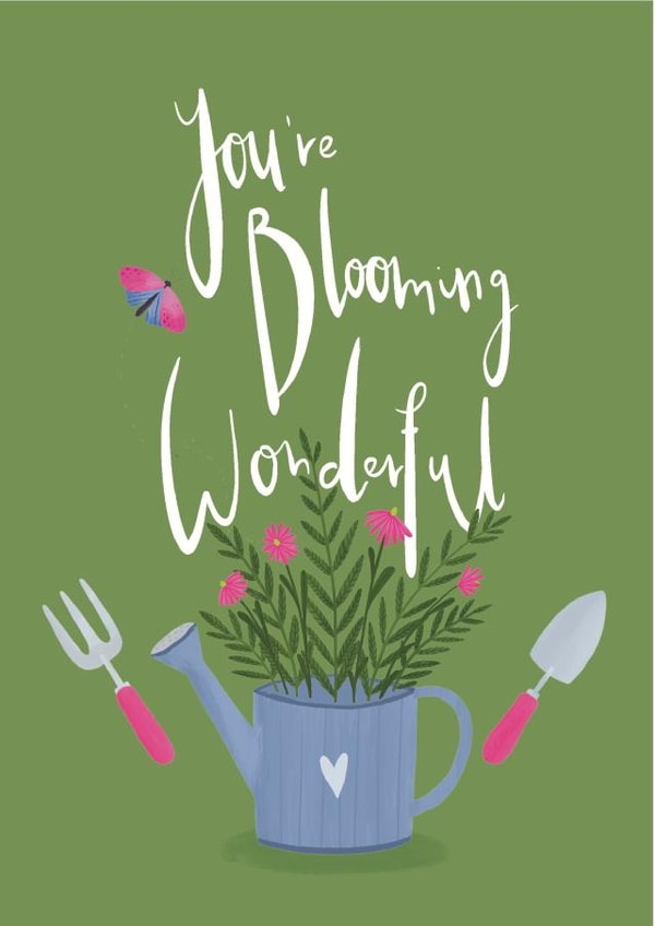 You're Blooming Wonderful created by Hen Overton Designs