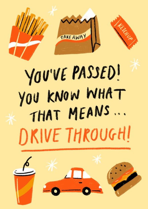 You've passed! created by Philippa Coules