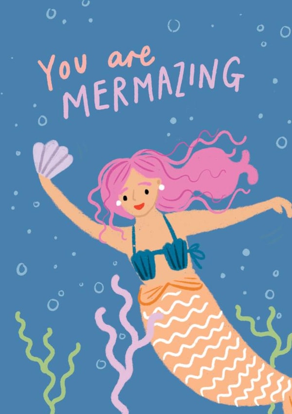 You are Mermazing! created by Martha Ratcliff Illustration