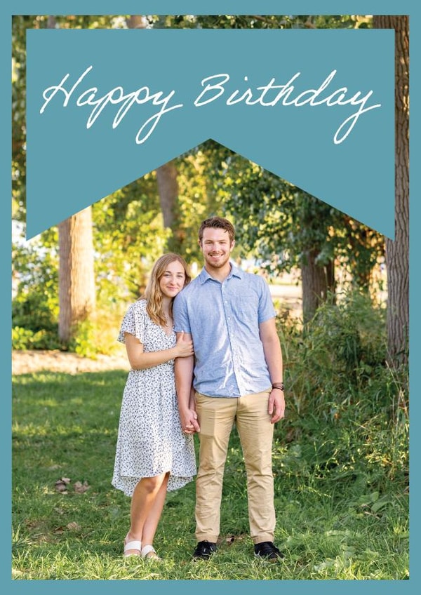Photo2023 Birthday Photocard Personalised Photo Card 37979 created by Dottie Mottie