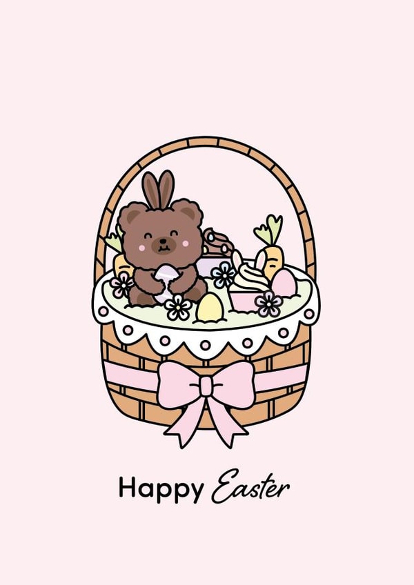 Cute Easter basket created by ikldesign