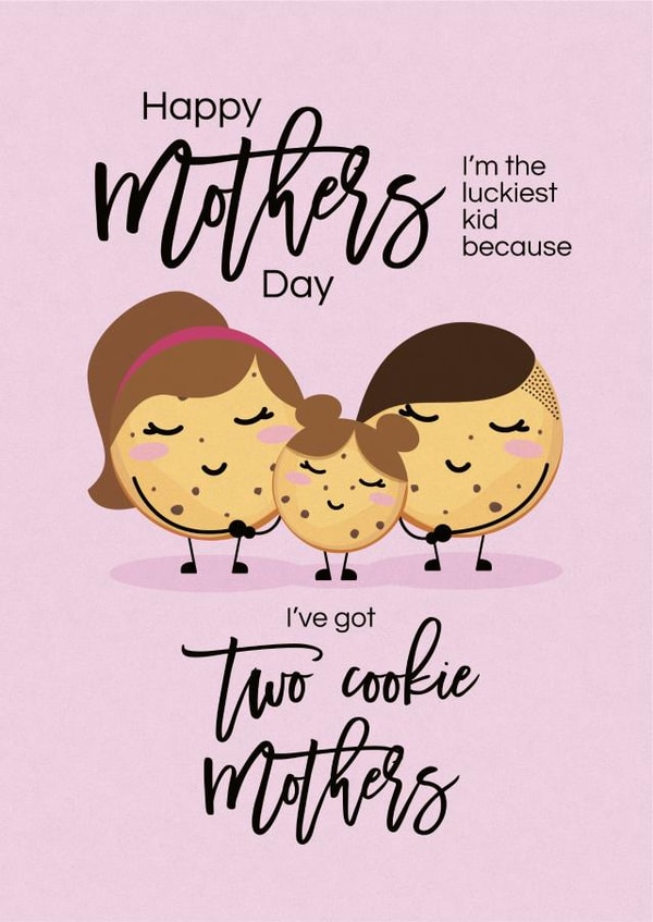 Two Cookie Mothers created by RS Graphics
