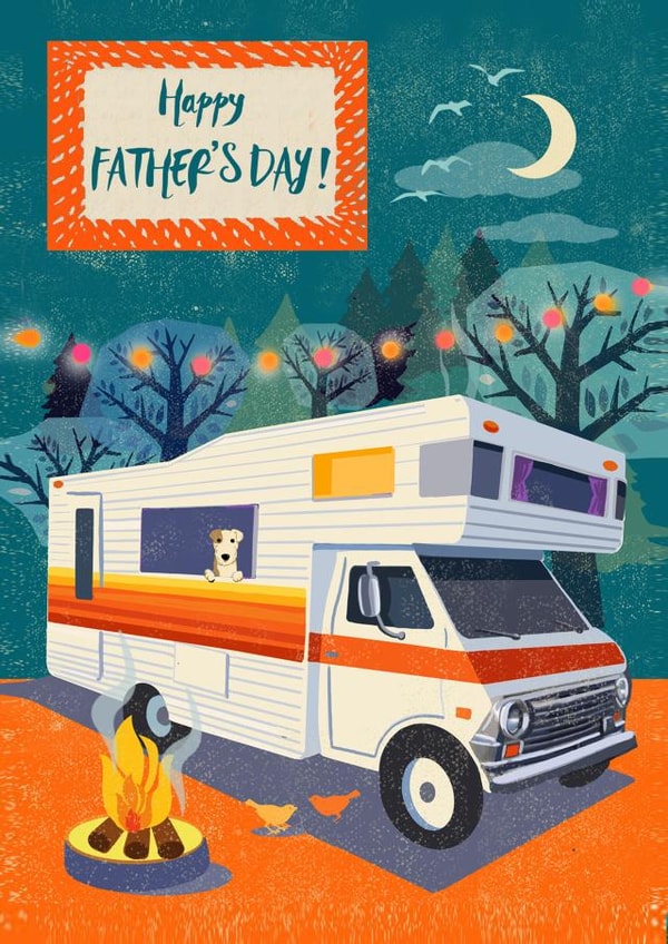 Father's Day Motor Home Card created by Rocket68