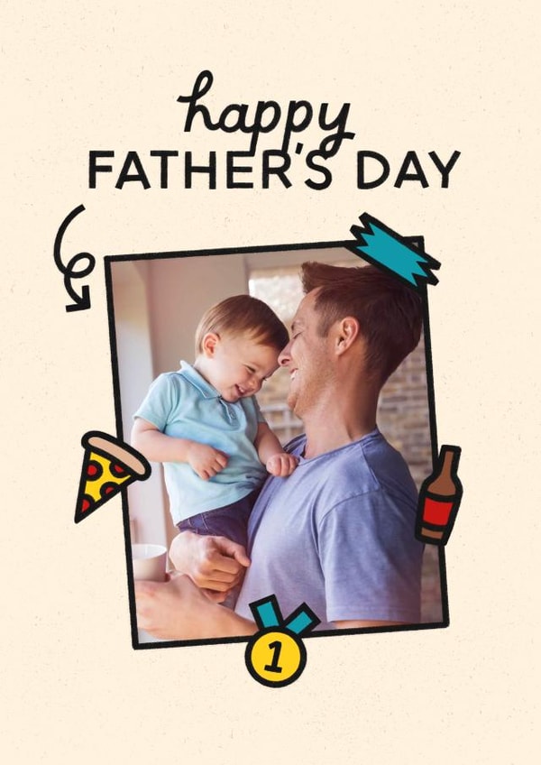 Cute Father's Day Card - Things Dad Loves created by ItsJessica