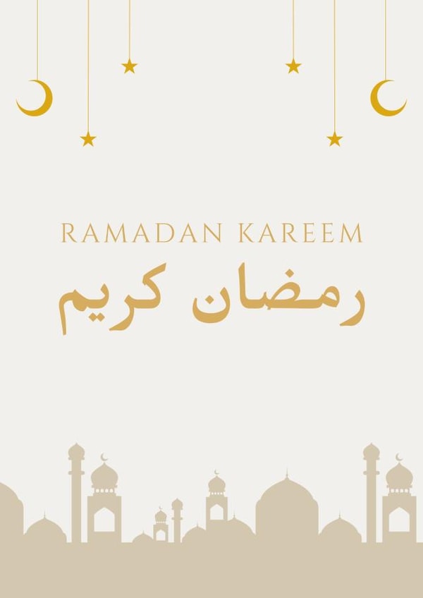 Beautiful Ramadan Kareem Card - Send Love Throughout The Month Of Ramadan created by Lola Oxnard