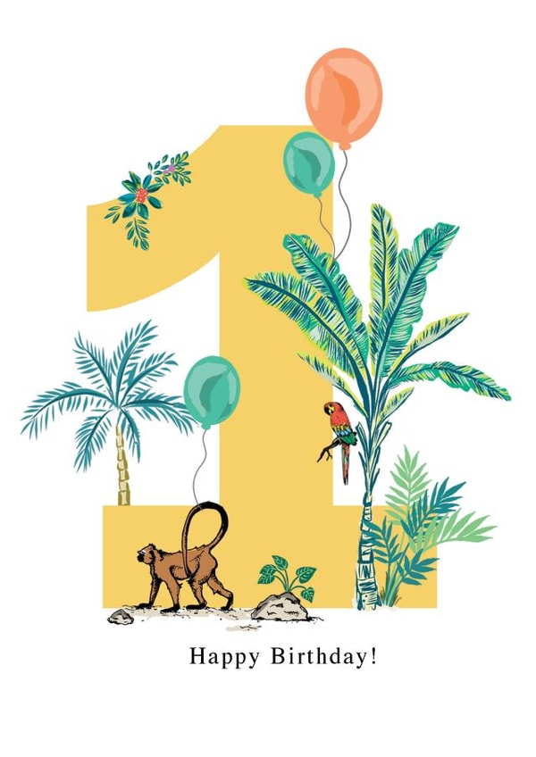 Happy 1st Birthday! created by Zoe May Designs