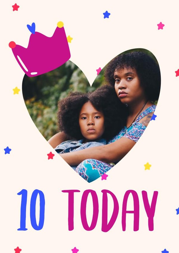 Cute Birthday Card - 10th created by Lisa Wardle