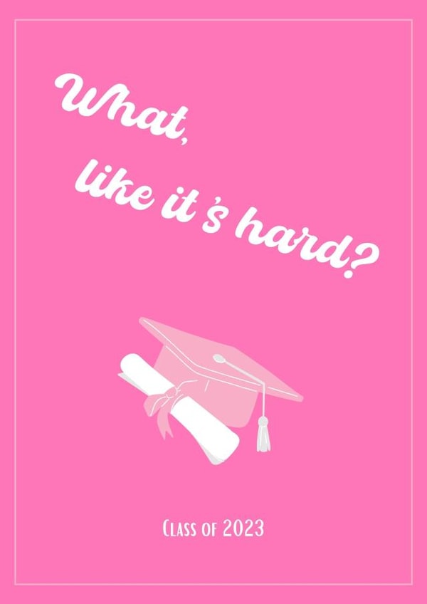 Law Graduate Celebration Card | Card for Graduation | Law Student Card created by Digital Noggin