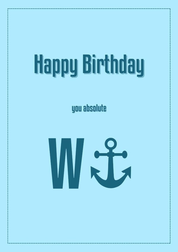 Funny Birthday Card created by Digital Noggin