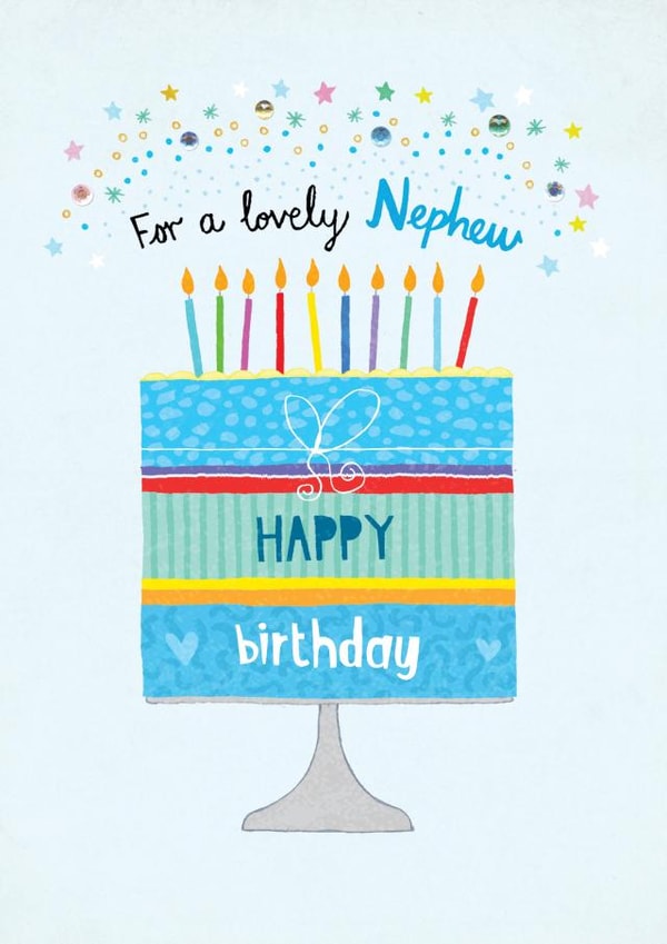 Nephew birthday cake design created by Pencilface