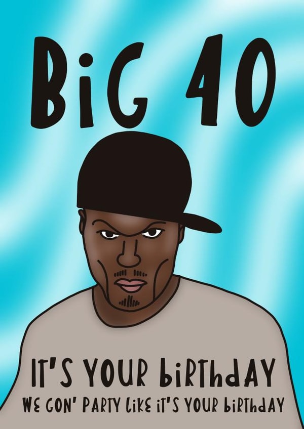 Happy birthday from 50 Cent created by Leanne Congdon