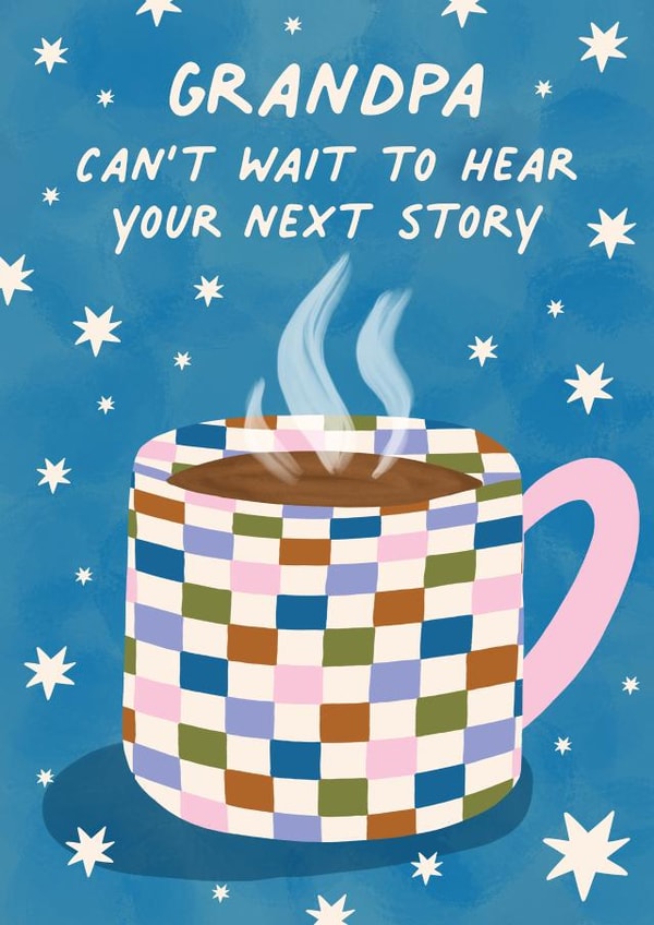 Heartfelt Card For Grandpa - Your Next Story - Birthday Card | Father's Day created by @tikkled.pink