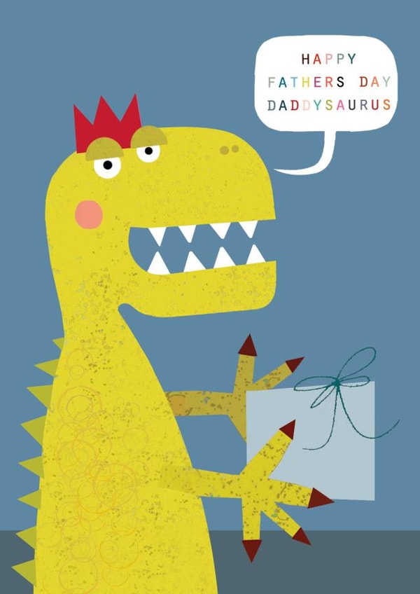 Cute Father's Day Card - Dinosaur - Daddysaurus created by Kali Stileman