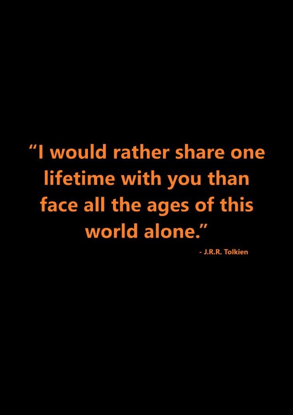 LOTR Wedding Card created by Possco