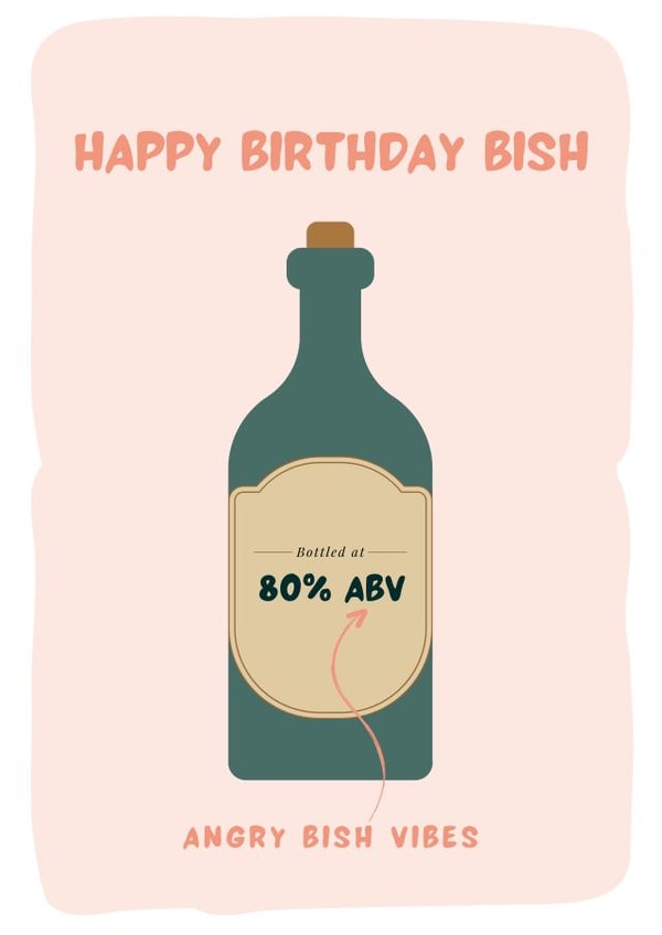 Funny Birthday Card - Ideal for a sassy friend, sister or girlfriend created by F*ck You Cards