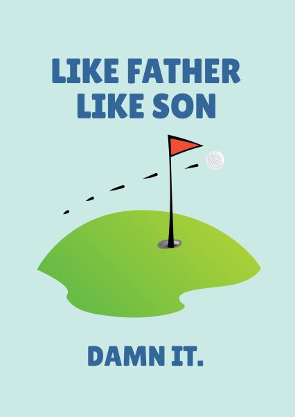 Father Golf Quotes