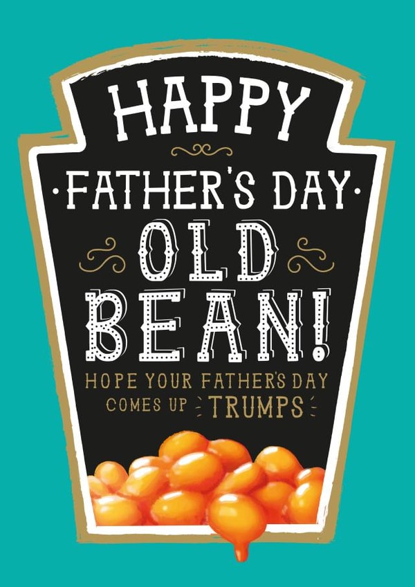 Funny Father's Day Card - Heinz Baked Bean created by  la la la     Designs