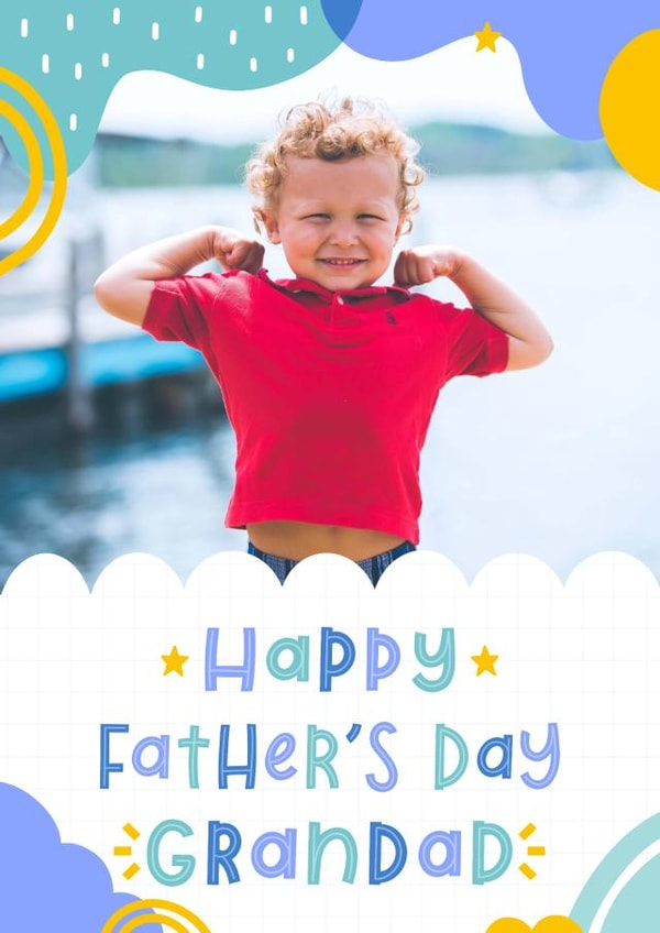 Cute Father's Day Card - Grandad - From the Kids created by Joanne Hawker