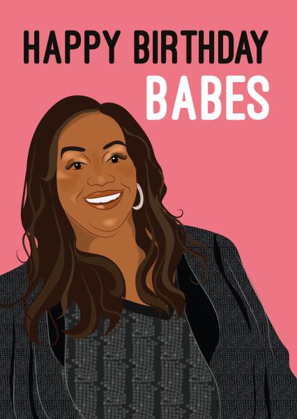 Celebrity Birthday Card - Alison Hammond | thortful