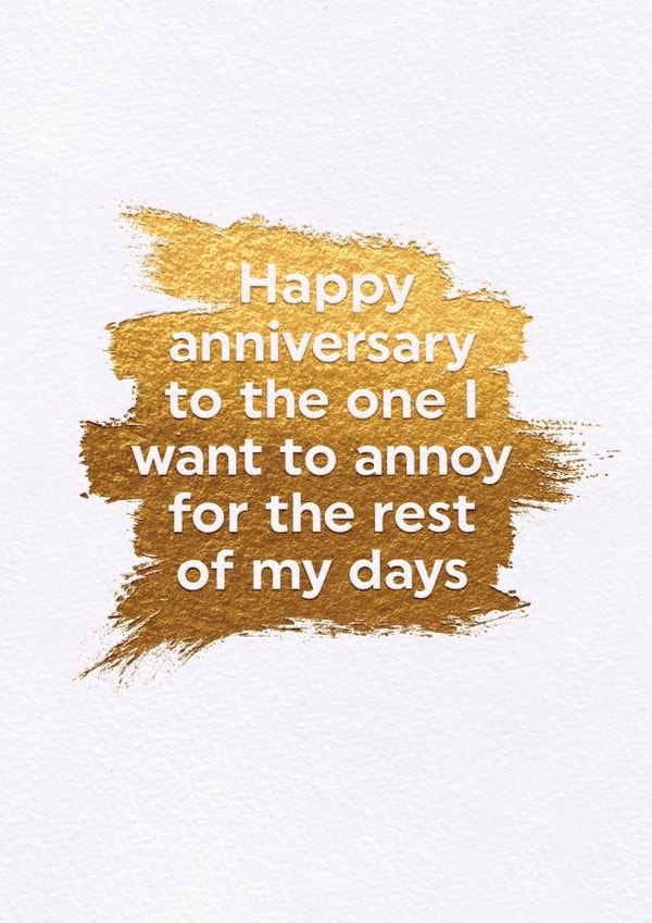 Funny Father's Day Card - To The one I Want To Annoy created by Brainbox Candy