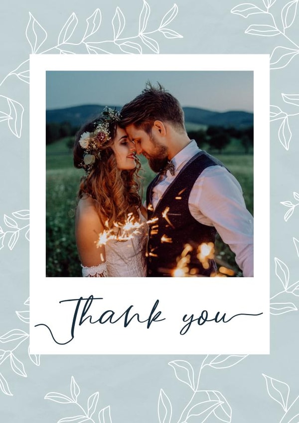 Cute Thank You Card created by @hollielonglanddesigns