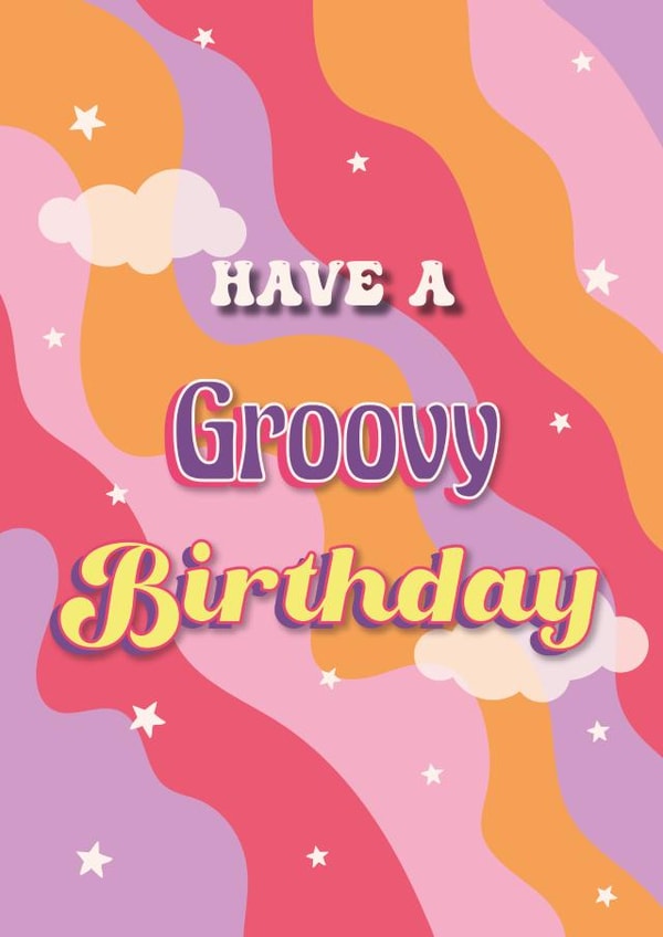 Have a Groovy Birthday! created by Moon Muse Designs