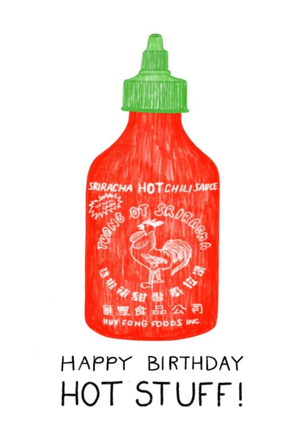 Happy Birthday Hot Stuff Card created by Corrin Strain