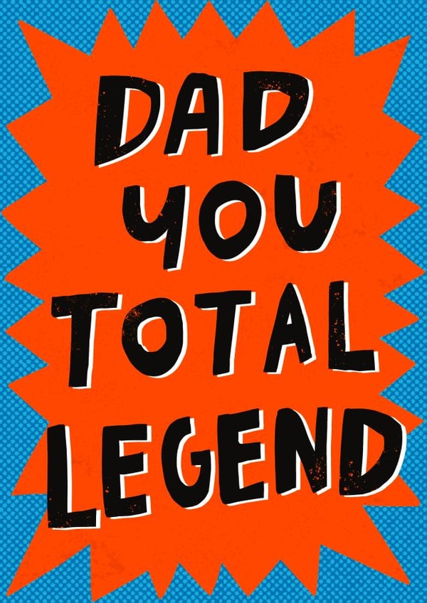 Heartfelt Father’s Day card - Total Legend created by Yan Yu Lee