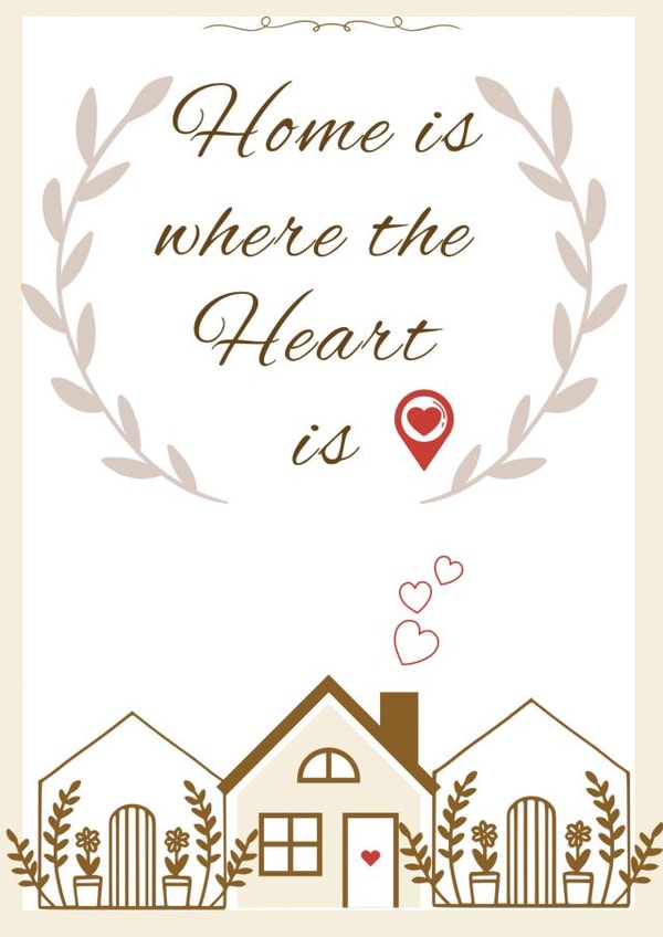 a sweet New Home card to tap into the happiness and excitement of a new.home created by ChinChinGreets