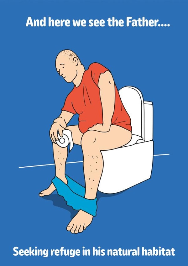 Seeking Refuge Father's Day created by British Laughs