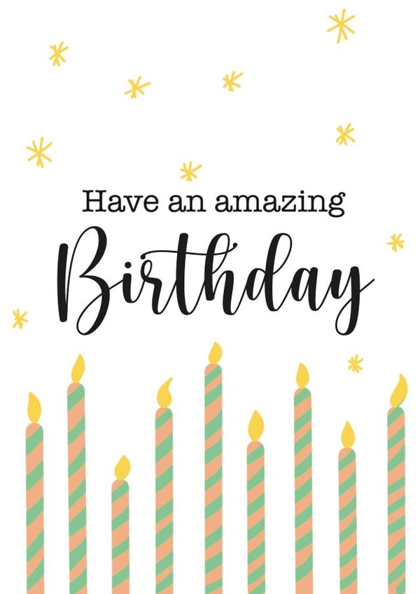 Cute birthday wishes card for a special someone! created by Posted With Pyaar