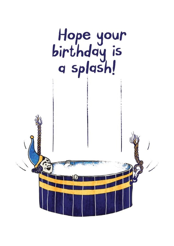 Funny birthday card for history loves created by Kati Lacey Illustration