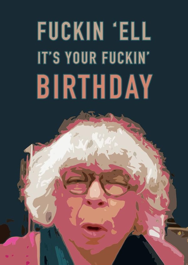 Miriam Margolyes is Disgusted It's Your Birthday Again - What A F'in Nightmare! created by Little Rupert