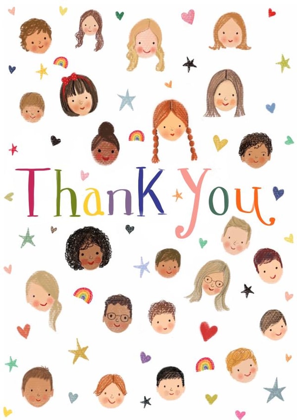 Cute Thank You Card - Teacher created by Love Lucy Illustration