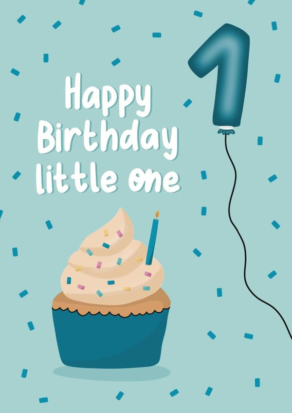 Cute 1st Birthday Card - Little One created by The_positiveway8