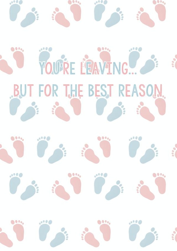 Maternity Leave - Colleague Leaving created by By Rebecca Flynn