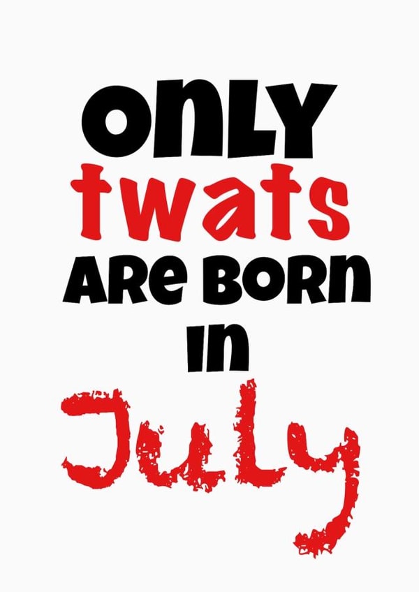 Funny birthday card for friends and family created by Caitlins Creations