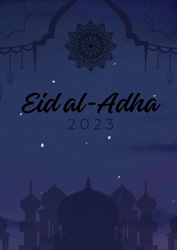 Night sky Eid al-Adha for Muslims created by KRISHIEL ANN VILLALON