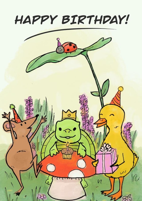 Cute Animal Birthday Party created by Tina Timm