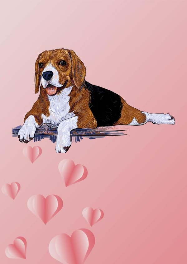 Beautiful Thinking Of You Card - Our Thoughts Are With You created by Dreamy Designs