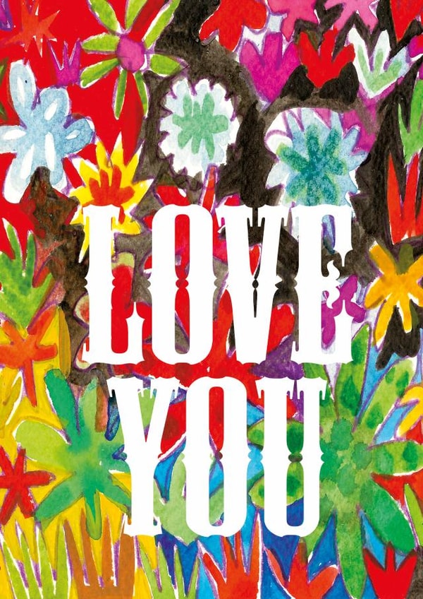 LOVE YOU FLOWERS created by Dave Sutton