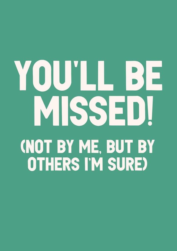 You'll Be Missed created by Pink + Pip