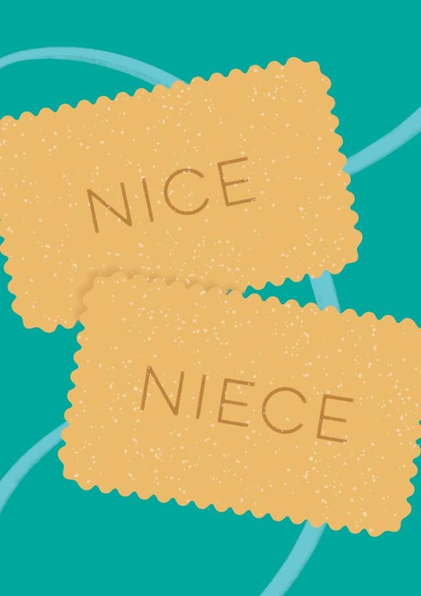 Nice Niece Card created by Hello Squid