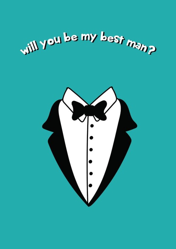 Be My Best Man - Wedding Card created by @Laura Lonsdale Designs