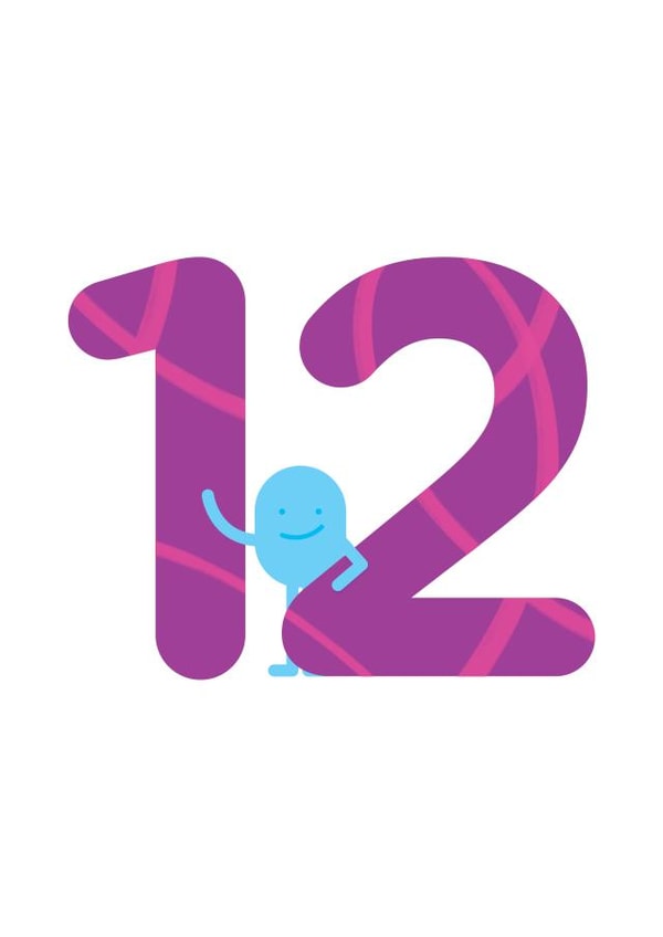 12th Birthday Card created by Hello Squid