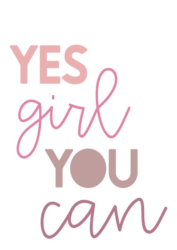 Motivational Card for Daughter, Friend, Niece created by The Hidden Shed