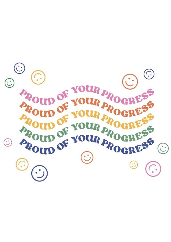 Coming out LGBTQ Card! Tell your loved one how proud you are of their journey :) created by Sober the Rainbow