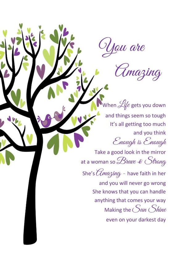 Friend Support You are Amazing created by Unique Word Designs